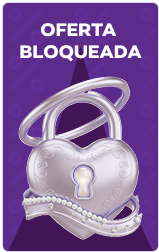 Banner de um cadeado com formato de coração