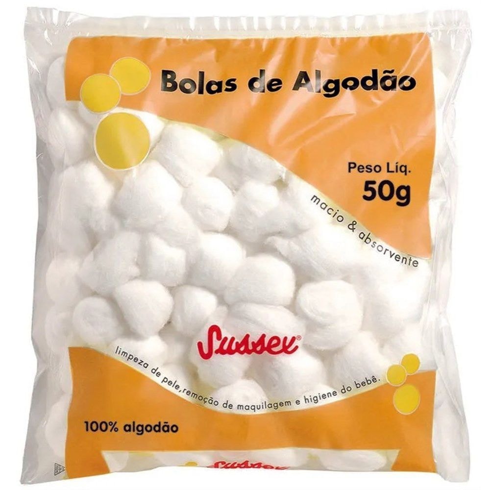 Algodão Sussex Bola Branca 50g