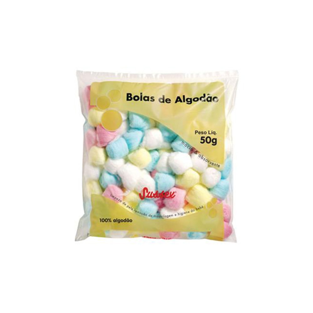 Algodão Sussex Bola Colorida 50g