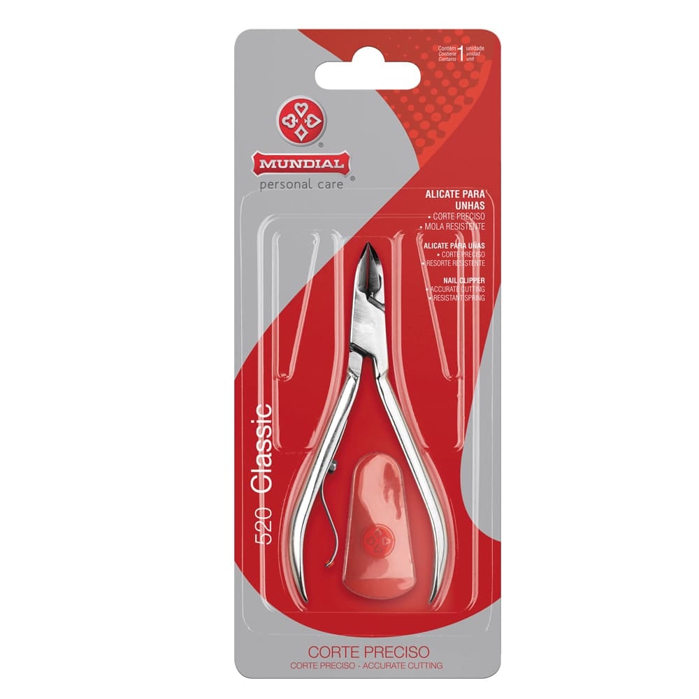 Alicate de Unha Mundial Corte Preciso 520 Classic
