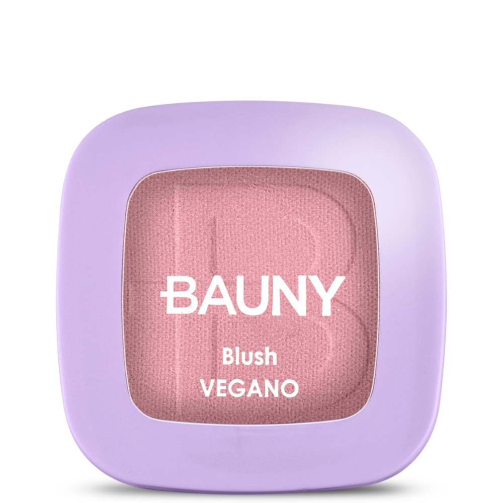 Blush Compacto Bauny Cor Açucena 5g