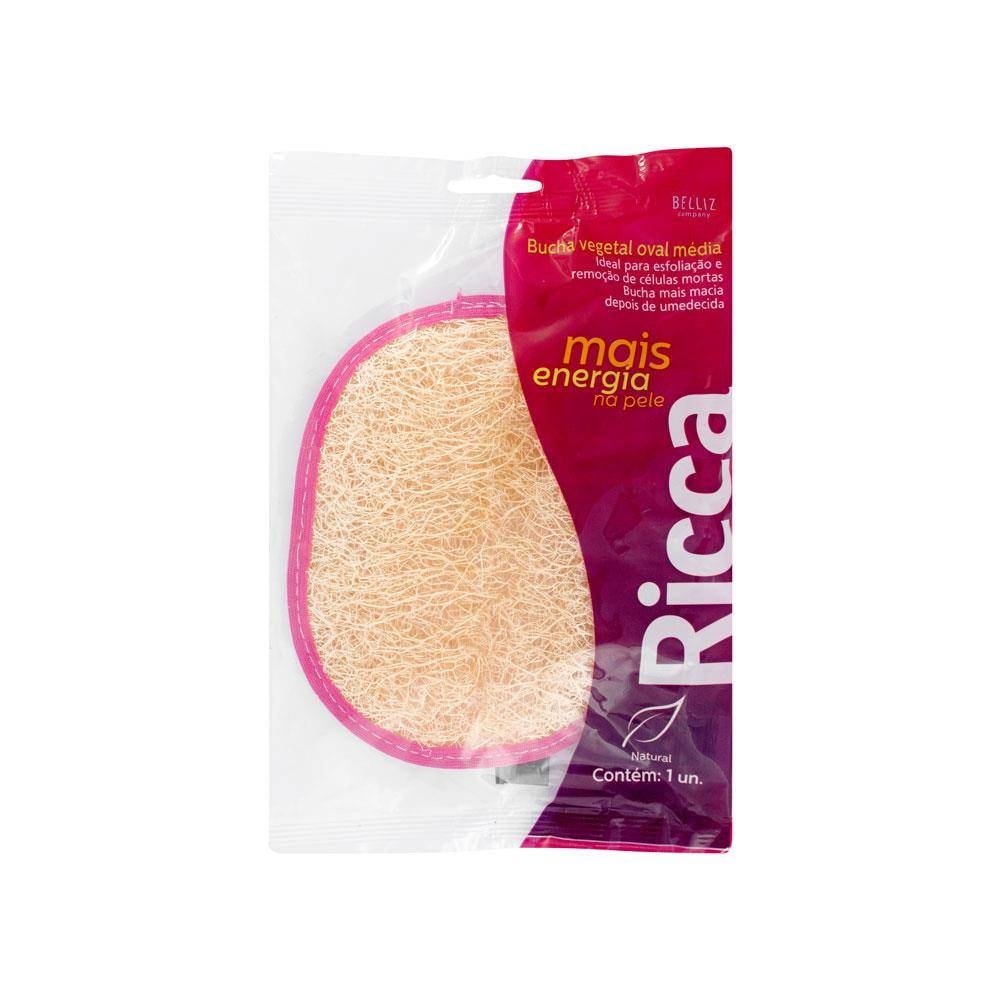 Bucha Ricca Vegetal Oval Média 1un