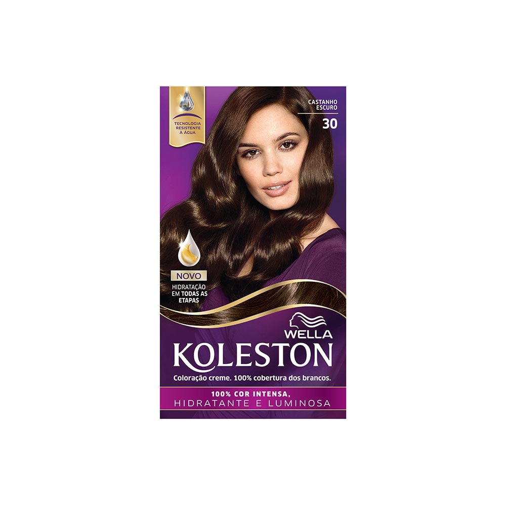 Coloração Koleston Castanho Escuro 30