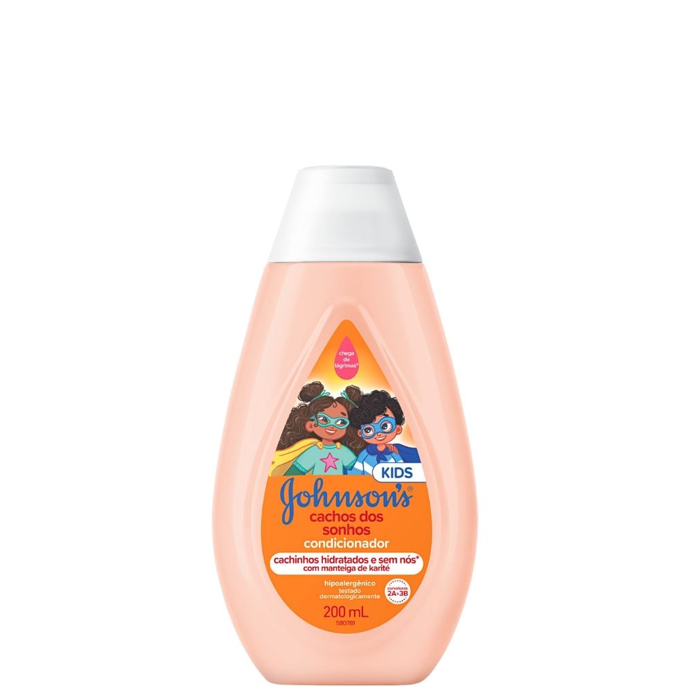 Condicionador Infantil Johnson?s Baby Cachos Definidos 200ml