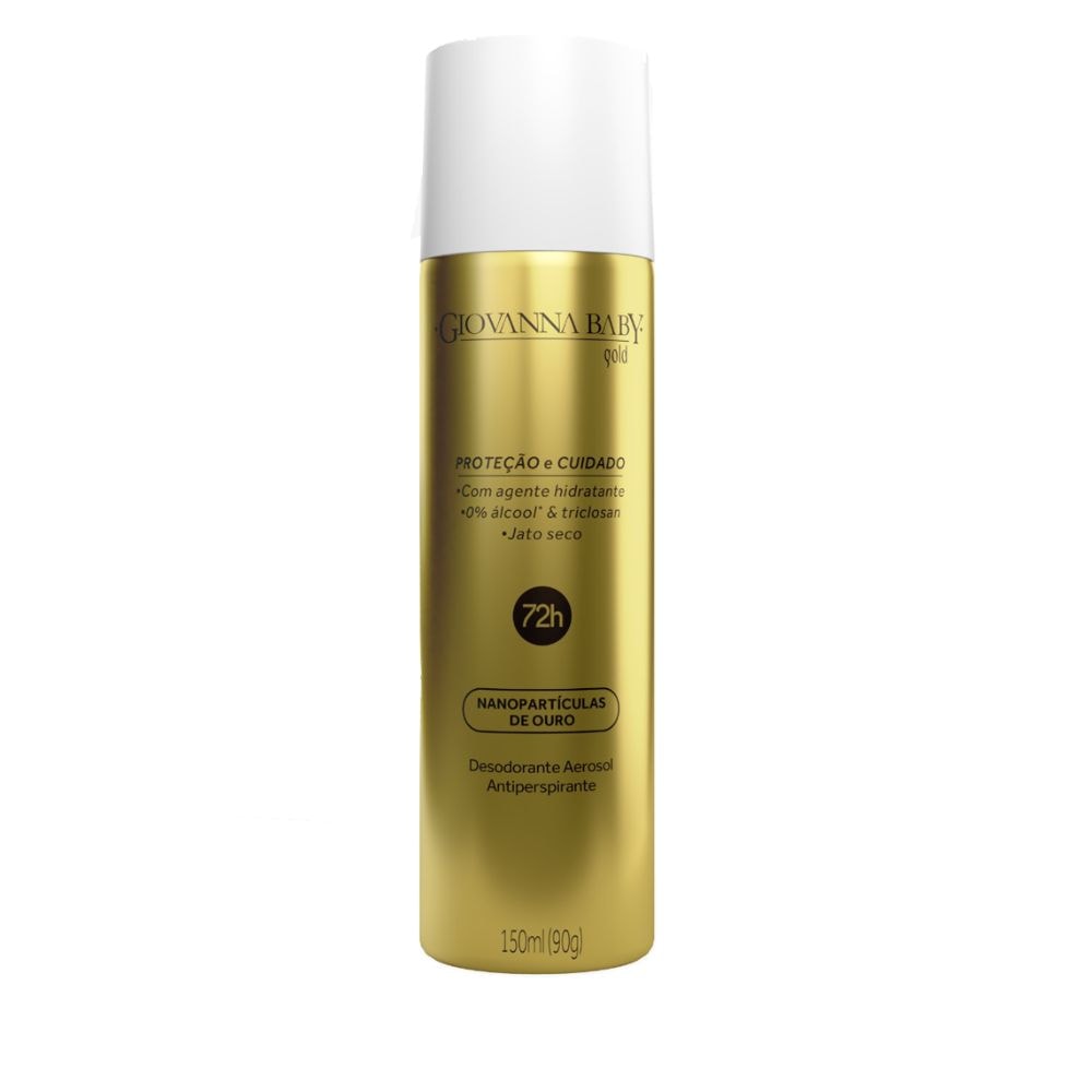 Desodorante Aerosol Giovanna Baby Gold 150ml