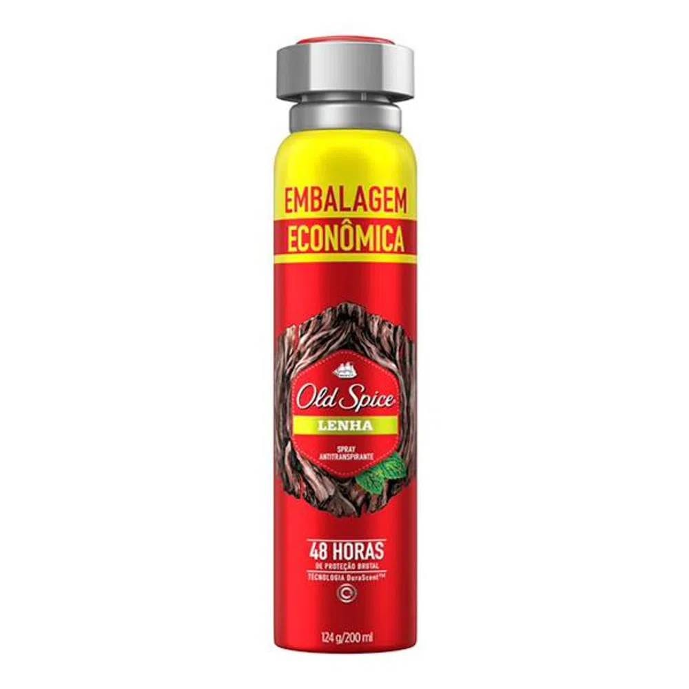 Desodorante Aerosol Old Spice Lenha 200ml