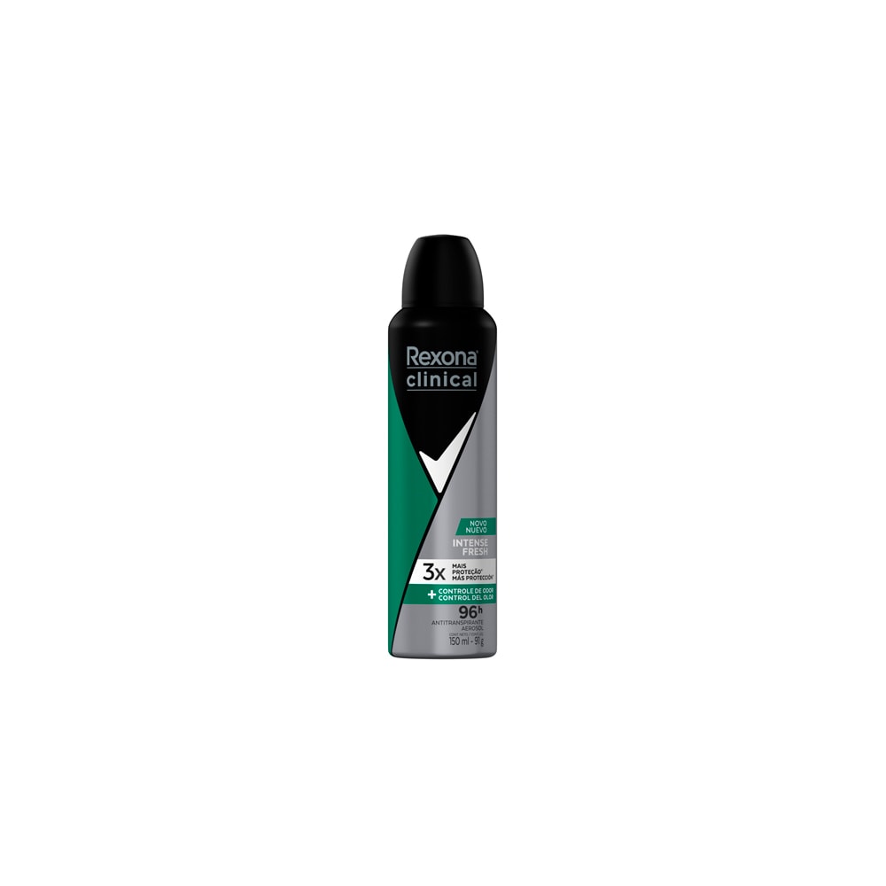 DESODORANTE AEROSOL REXONA MEN CLINICAL INTENSE REFRESH 150ML