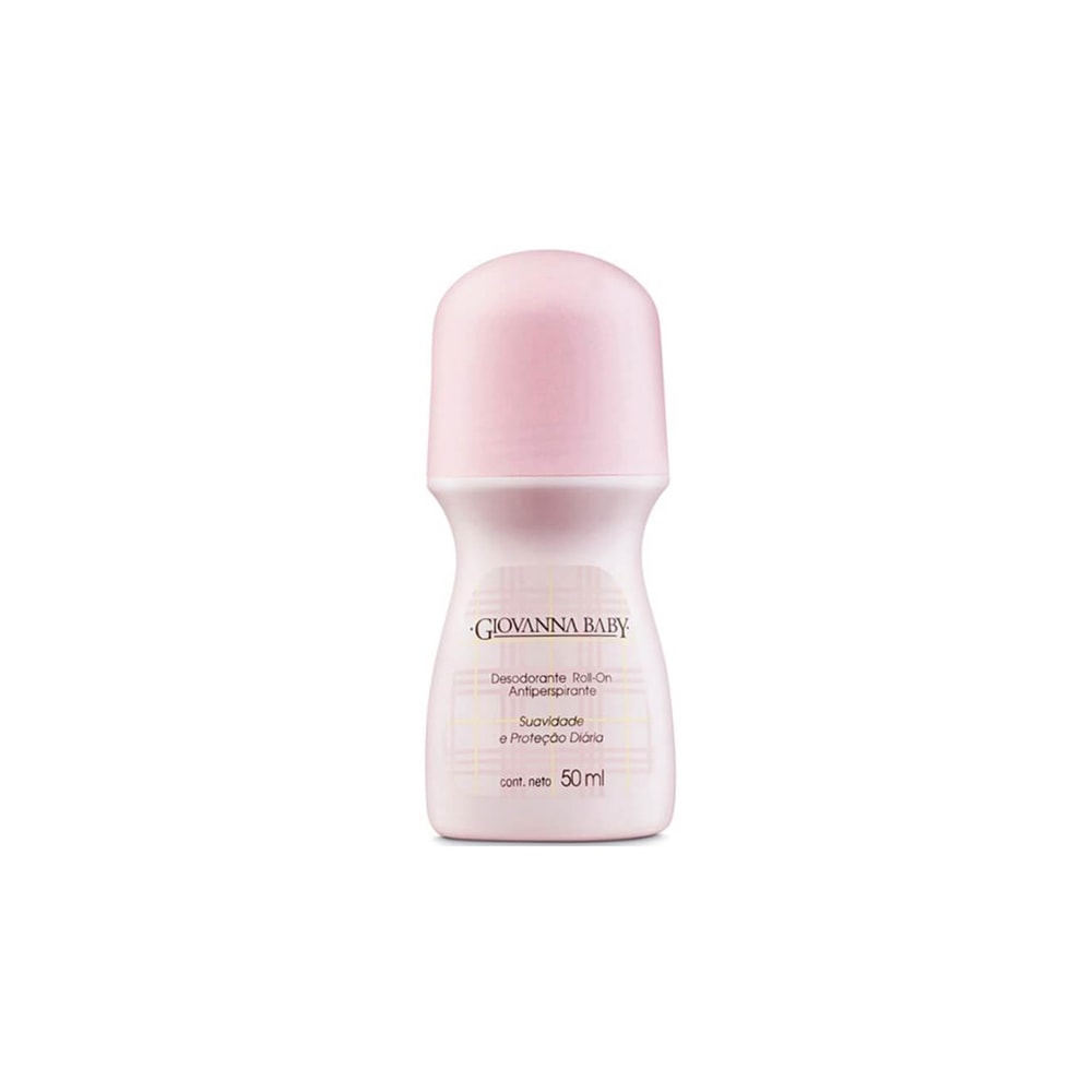 Desodorante Roll On Giovanna Baby Feminino Rosa 50ml