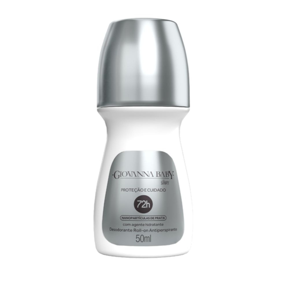 Desodorante Roll On Giovanna Baby Silver 50ml