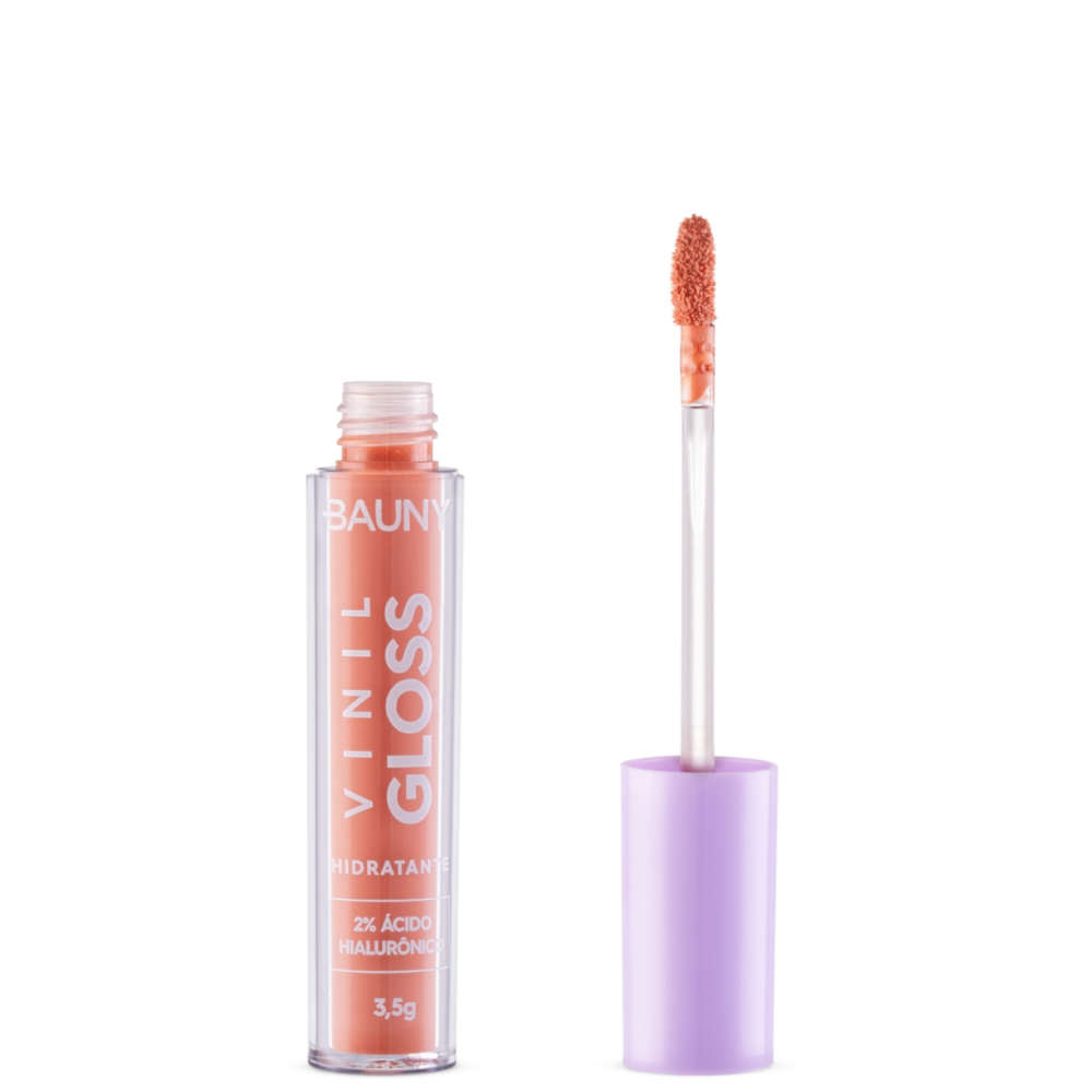 Gloss Labial Bauny Be Light Salmão 3,5g