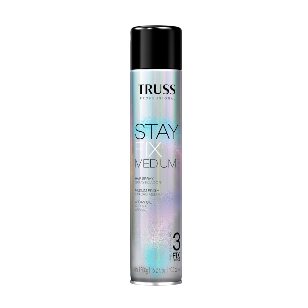 HAIR SPRAY TRUSS STAY FIX MEDIUM 450ML