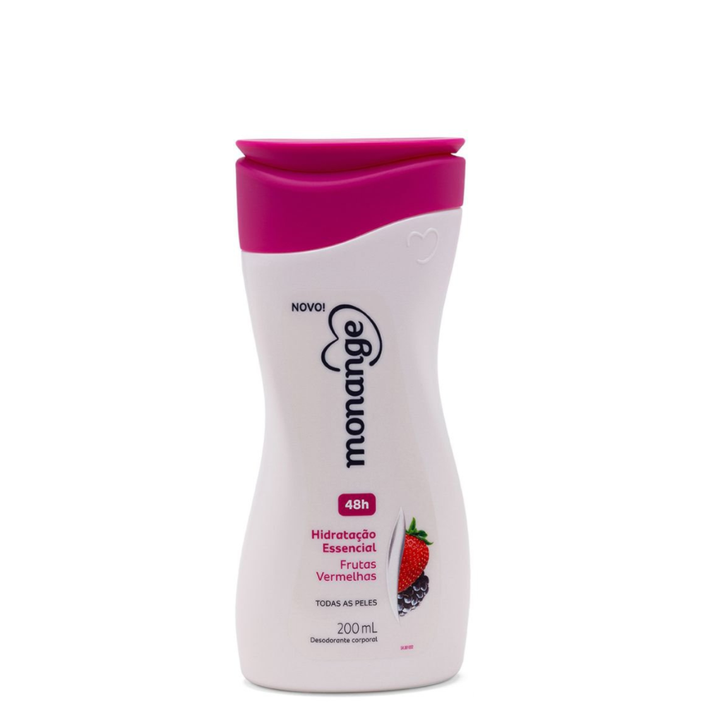 Hidratante Desodorante Monange Hidratação Intensiva Extrato de Oliva 200ml