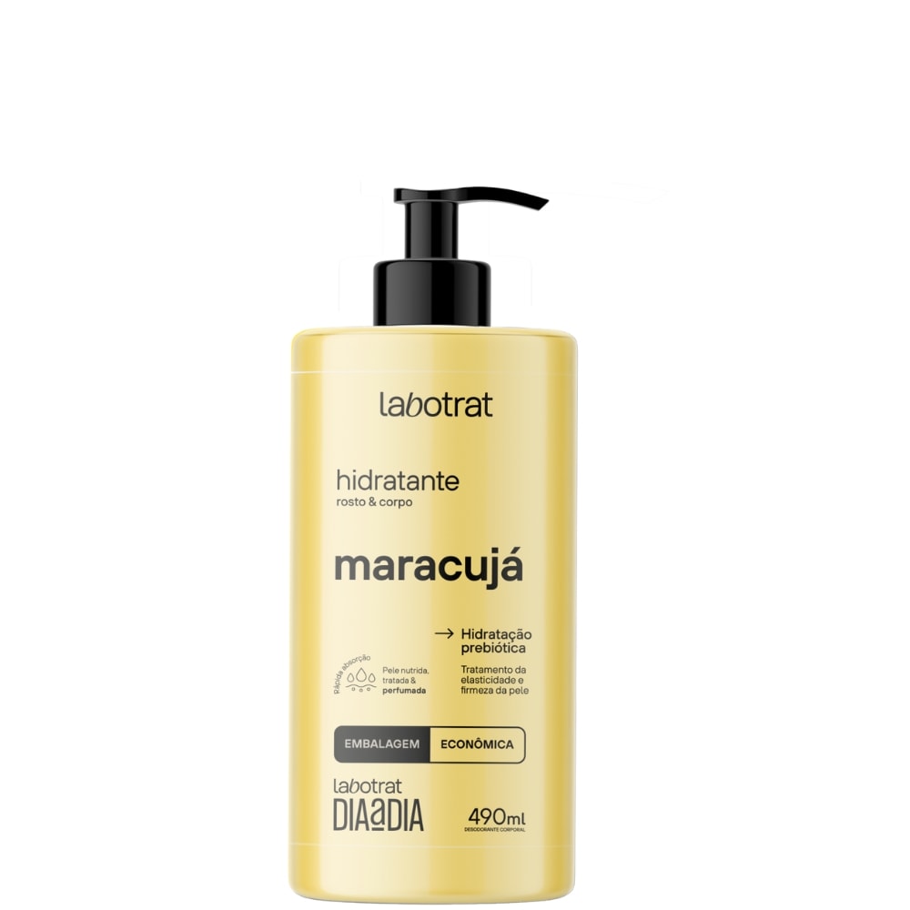 Hidratante Labotrat Corpo e Rosto Maracujá 490ml