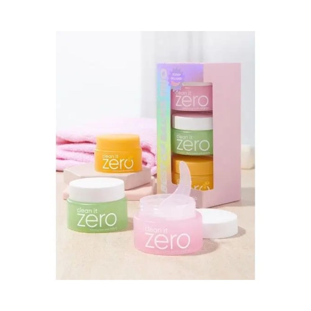 Kit Banila Co Clean it Zero Kit Cleansing Balm Travel Size Vegano