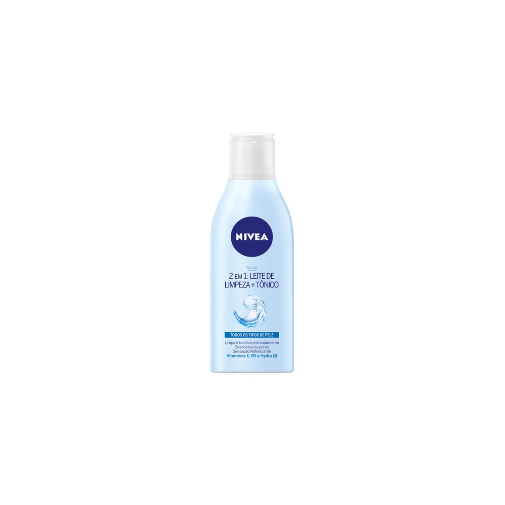 Leite de Limpeza Nivea Visage 2em1 + Tônico 200ml