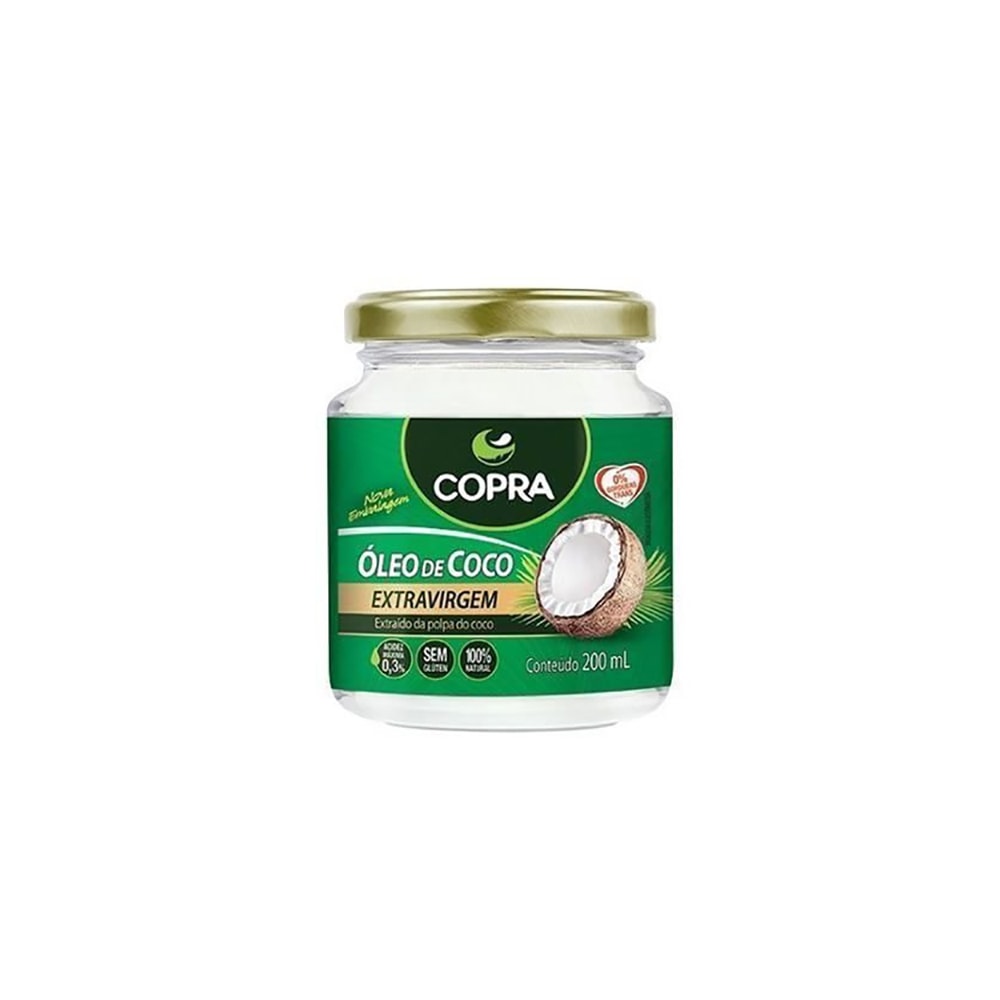 Óleo Capilar Copra de Coco Extra Virgem 200ml