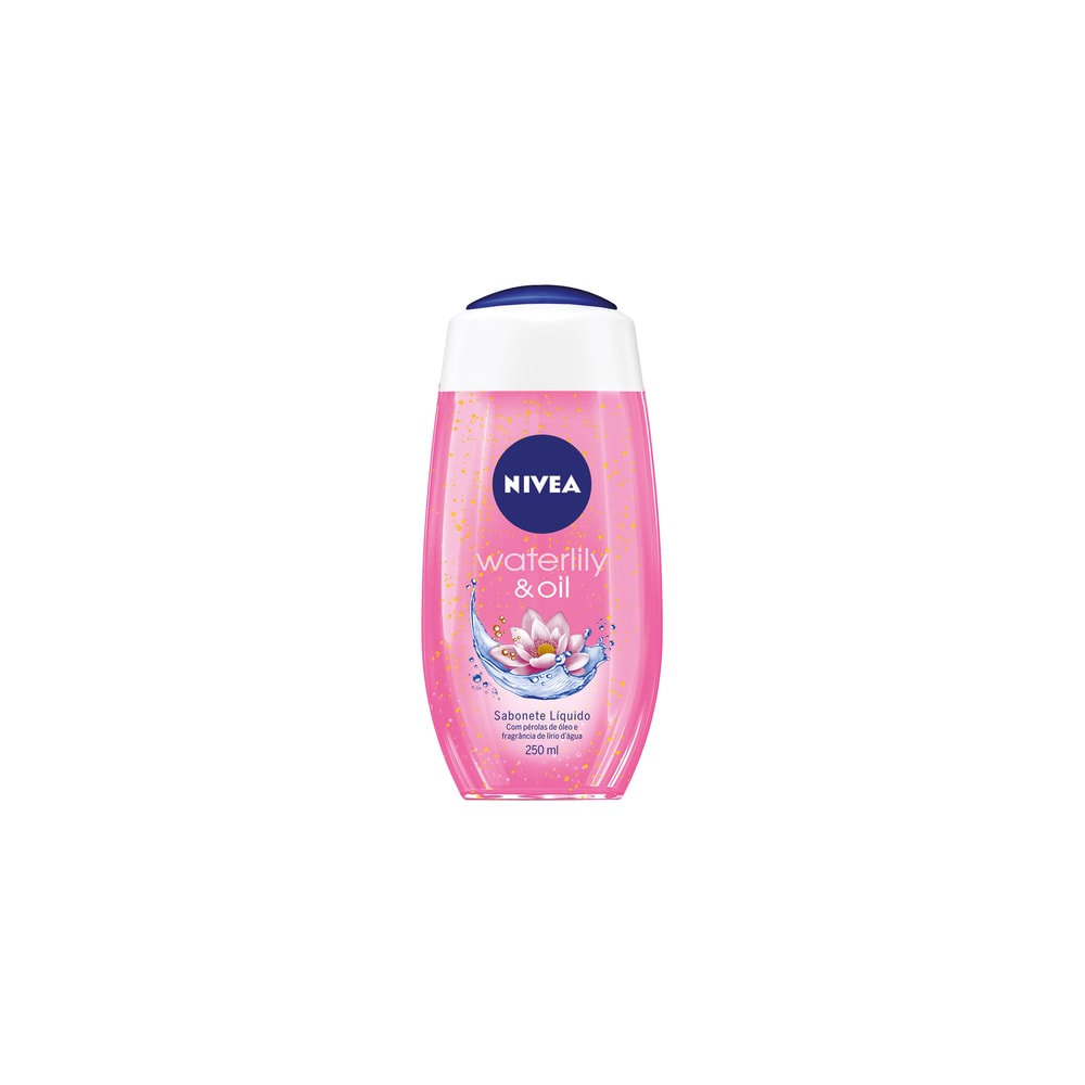 Sabonete Líquido Nivea 250ml Oil Water Lily