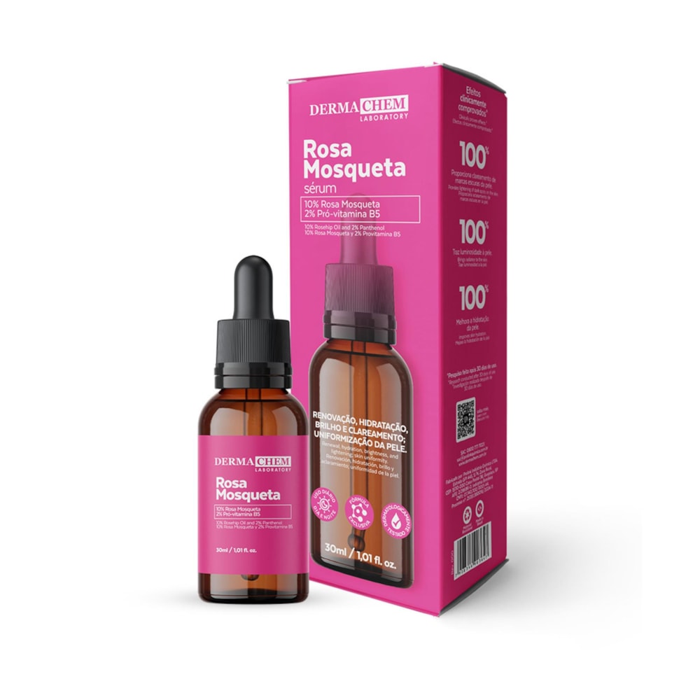 SERUM FACIAL DERMACHEM ROSA MOSQUETA 30ML