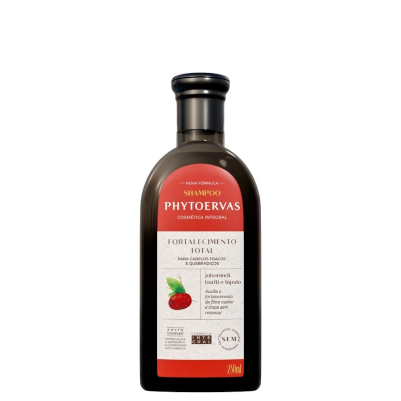 Shampoo Phytoervas Fortalecimento Total 250ml