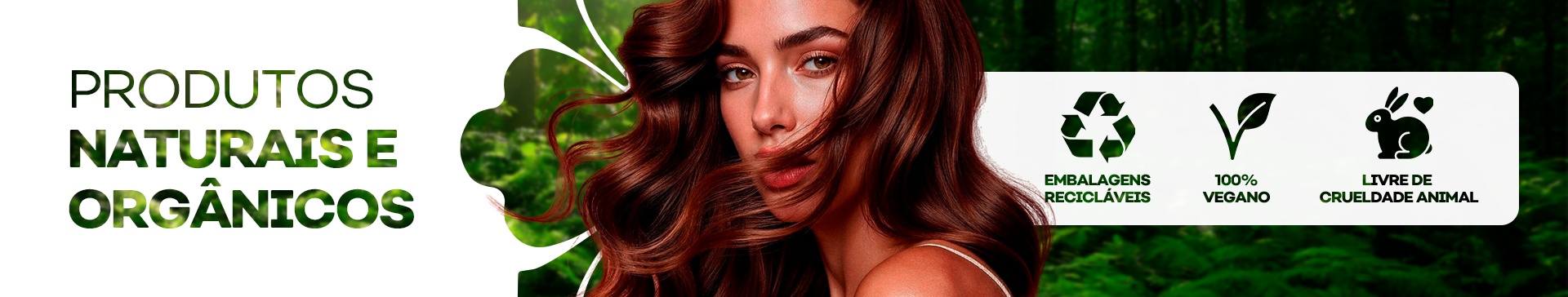 Banner de Produtos Naturais